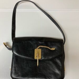 Black vintage mini purse